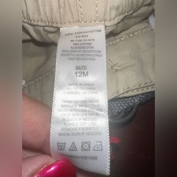 ⭐️NWT⭐️Little Me Safari Button Down and Short Set. Size 12m - Picture 7 of 7